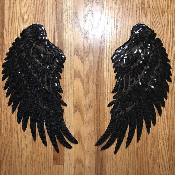 👼HP BEST IN BOUTIQUES👼2 angel wings ironon patch - Picture 2 of 4